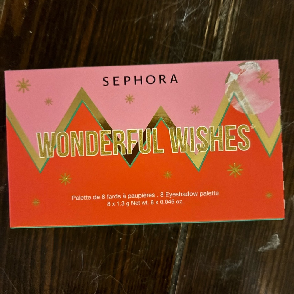 Sephora Wonderful Wishes Palette with Pink and Brown Shades